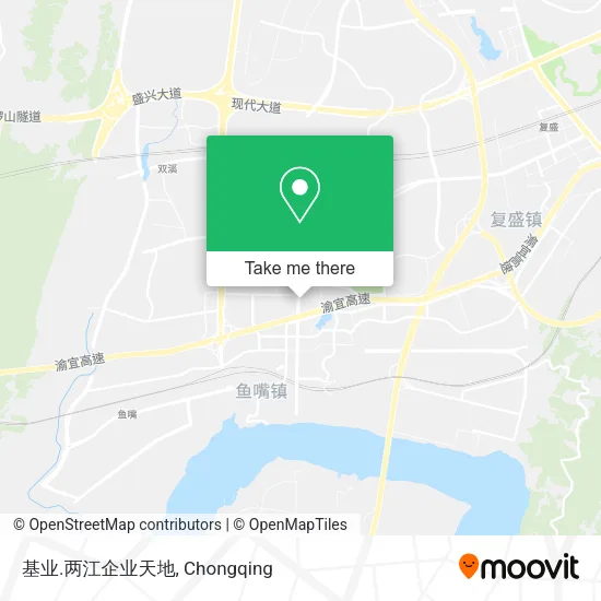 基业.两江企业天地 map