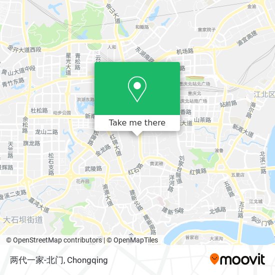 两代一家-北门 map