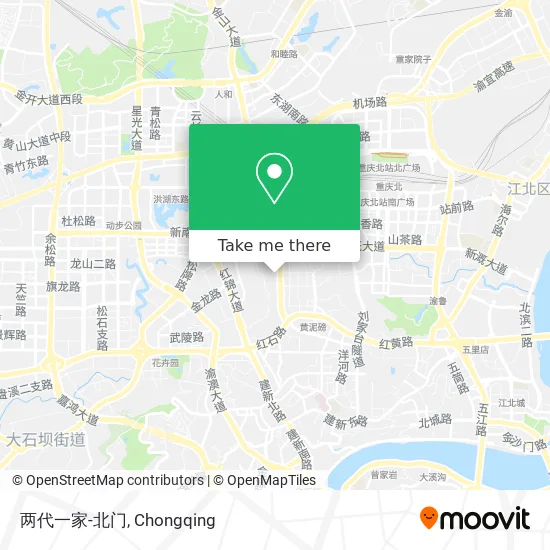 两代一家-北门 map