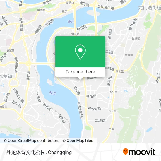 丹龙体育文化公园 map