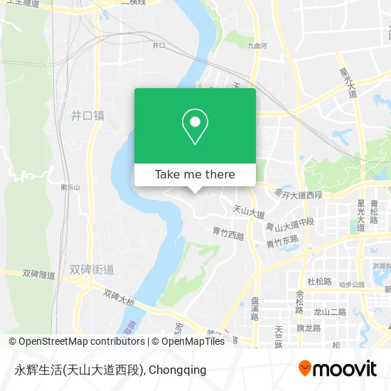 永辉生活(天山大道西段) map