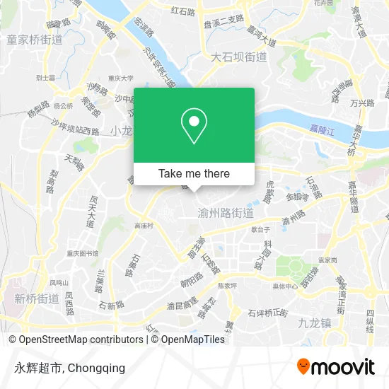 永辉超市 map