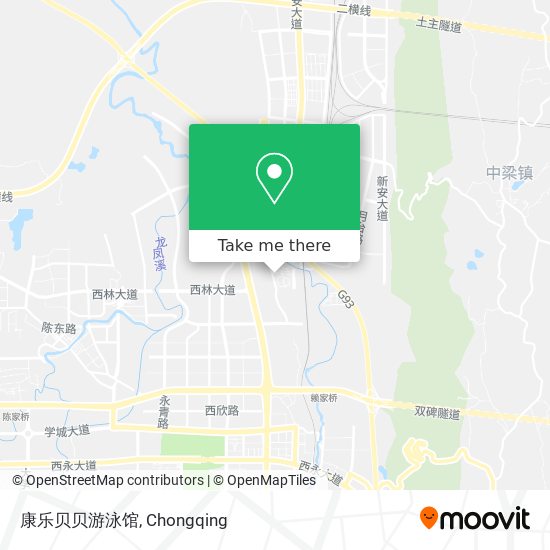 康乐贝贝游泳馆 map