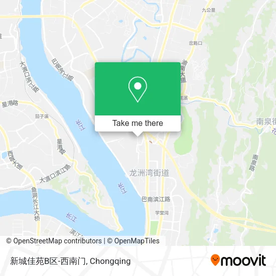 新城佳苑B区-西南门 map