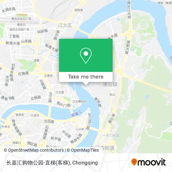 长嘉汇购物公园-直梯(客梯) map