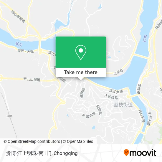 贵博·江上明珠-南1门 map