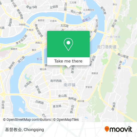 基督教会 map