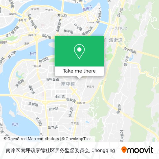 南岸区南坪镇康德社区居务监督委员会 map