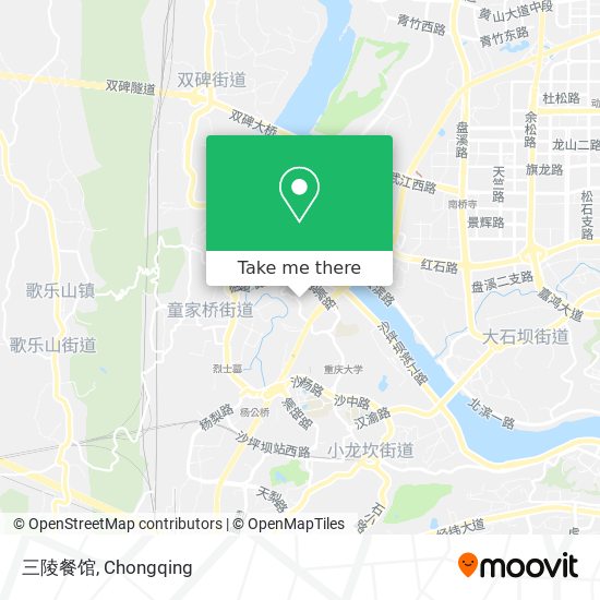 三陵餐馆 map
