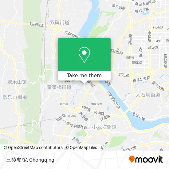 三陵餐馆 map