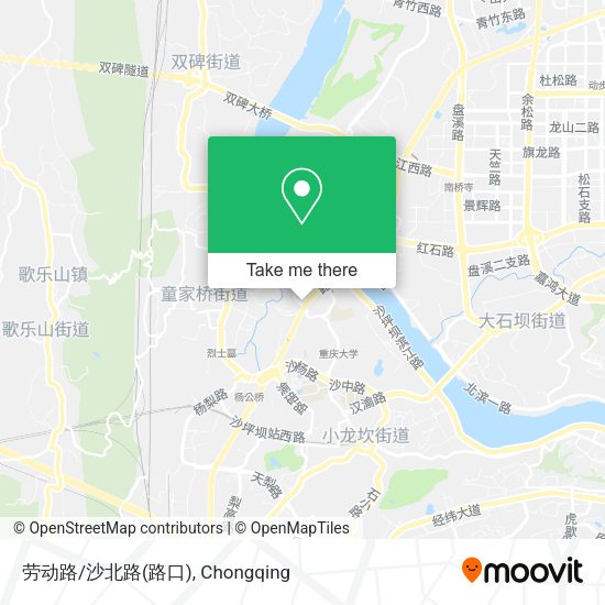 劳动路/沙北路(路口) map