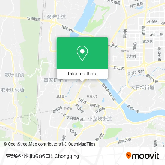 劳动路/沙北路(路口) map