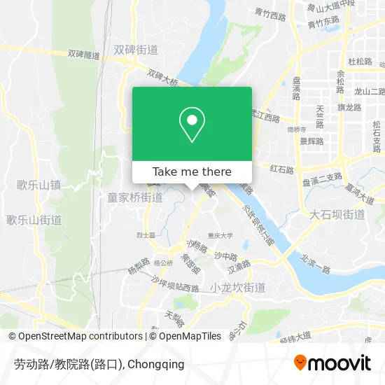 劳动路/教院路(路口) map