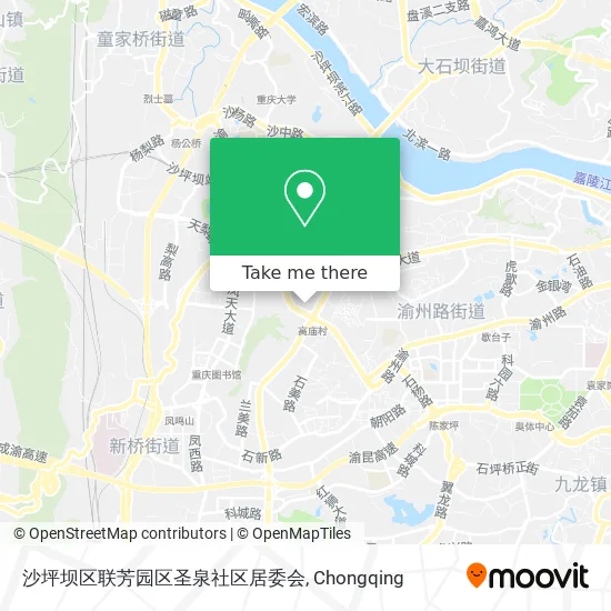 沙坪坝区联芳园区圣泉社区居委会 map