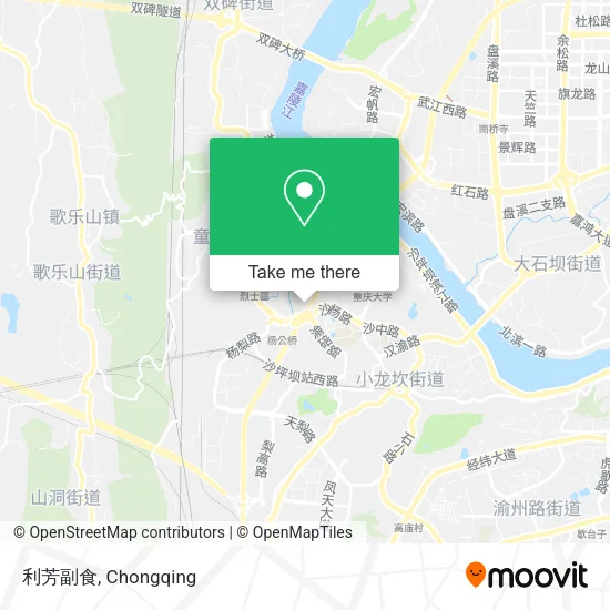 利芳副食 map
