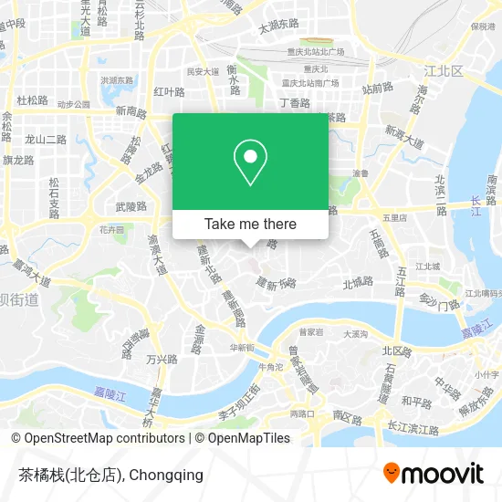 茶橘栈(北仓店) map