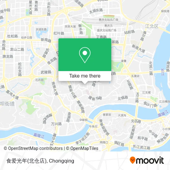 食爱光年(北仓店) map