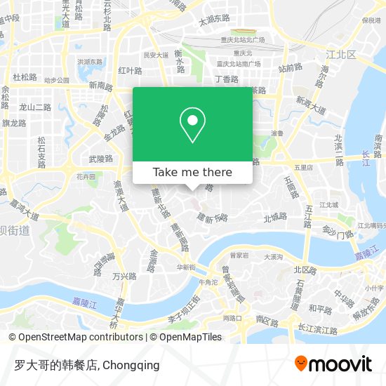 罗大哥的韩餐店 map