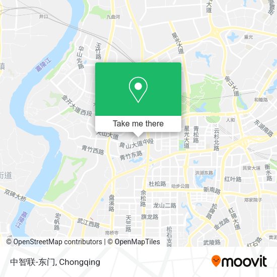 中智联-东门 map