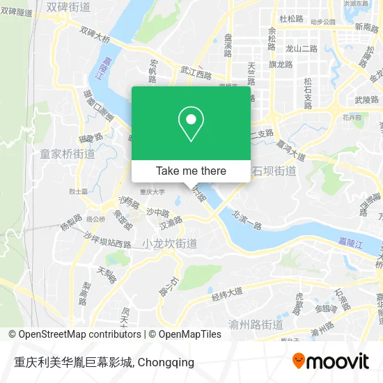 重庆利美华胤巨幕影城 map