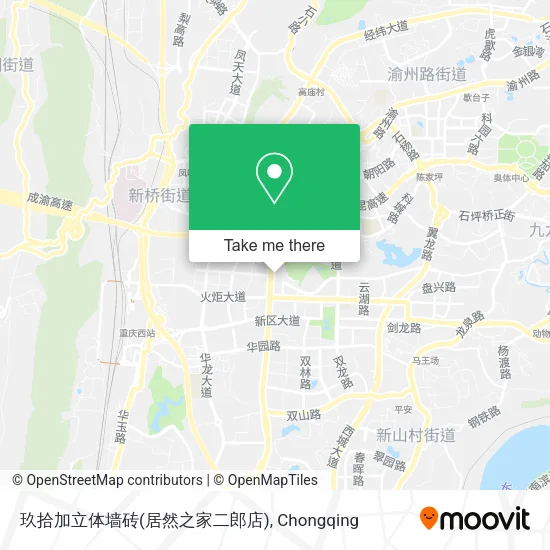 玖拾加立体墙砖(居然之家二郎店) map