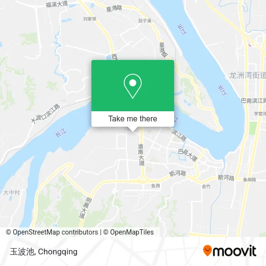玉波池 map