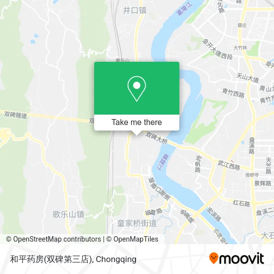 和平药房(双碑第三店) map