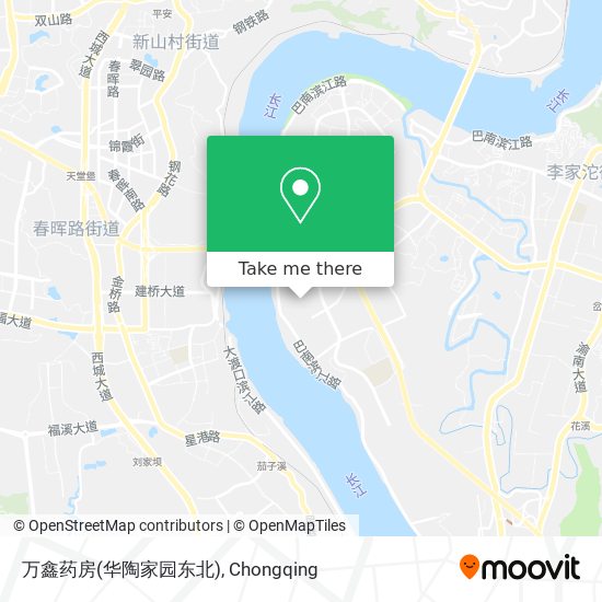 万鑫药房(华陶家园东北) map