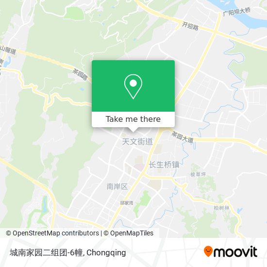 城南家园二组团-6幢 map