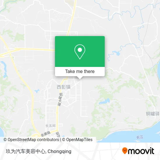 玖为汽车美容中心 map