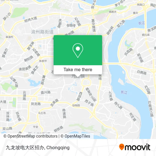 九龙坡电大区招办 map