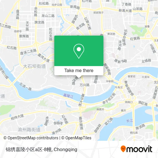 锦绣嘉陵小区a区-8幢 map