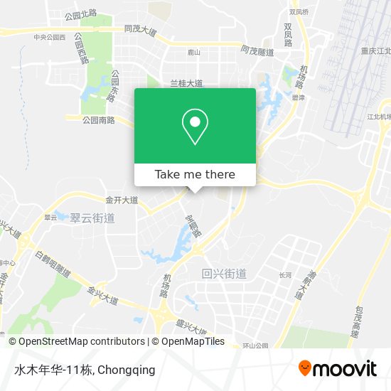 水木年华-11栋 map