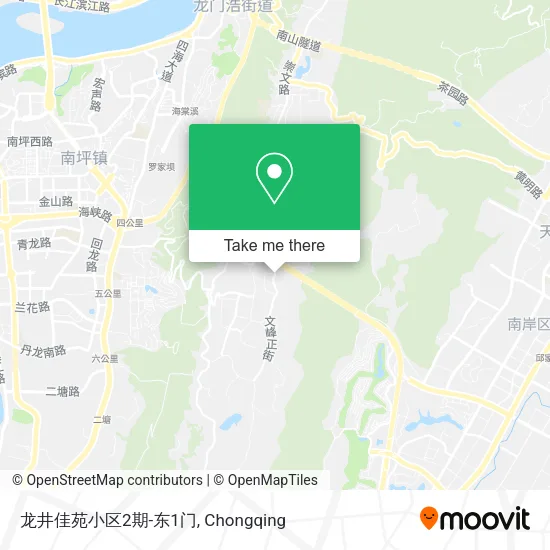 龙井佳苑小区2期-东1门 map