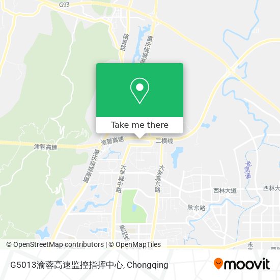 G5013渝蓉高速监控指挥中心 map