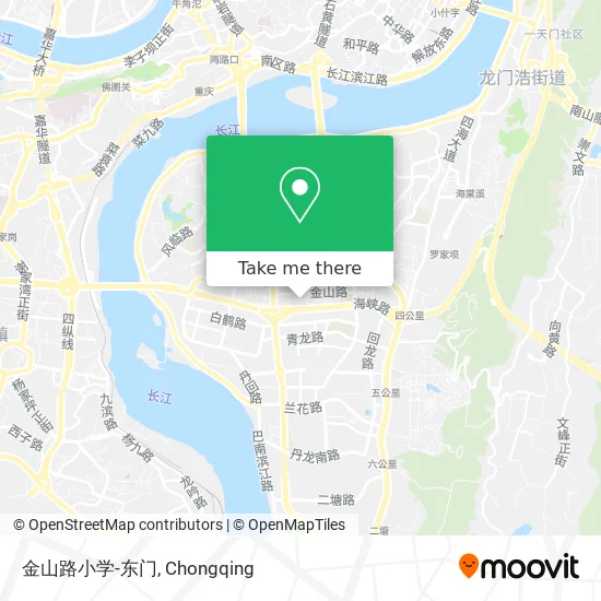 金山路小学-东门 map