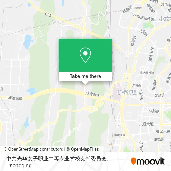 中共光华女子职业中等专业学校支部委员会 map