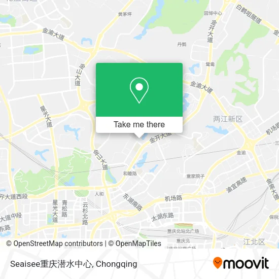 Seaisee重庆潜水中心 map