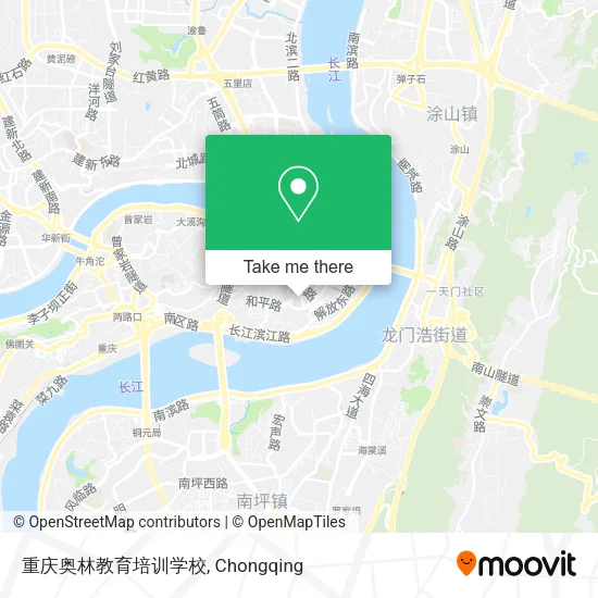 重庆奥林教育培训学校 map