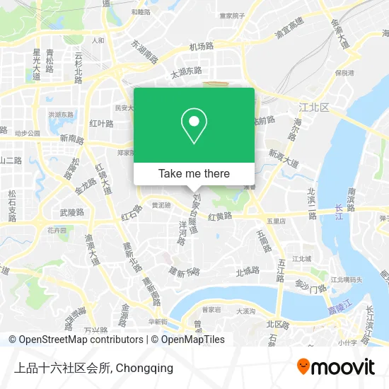 上品十六社区会所 map