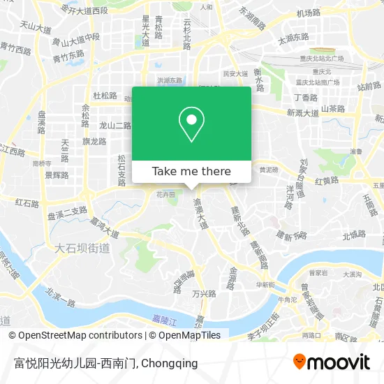 富悦阳光幼儿园-西南门 map