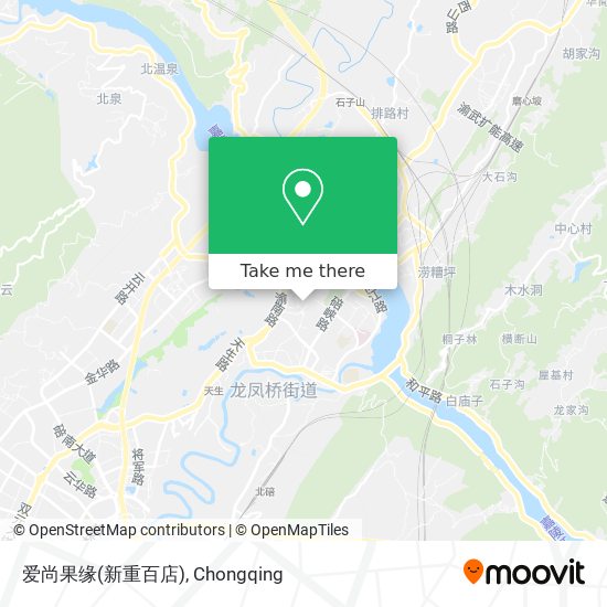 爱尚果缘(新重百店) map