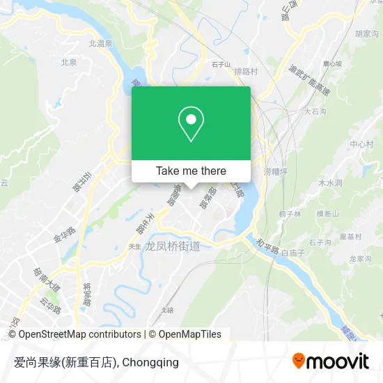 爱尚果缘(新重百店) map