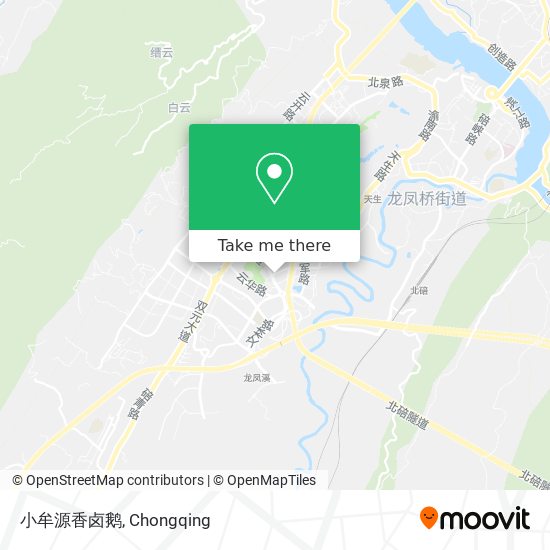 小牟源香卤鹅 map