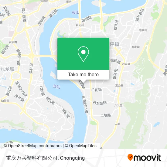重庆万兵塑料有限公司 map