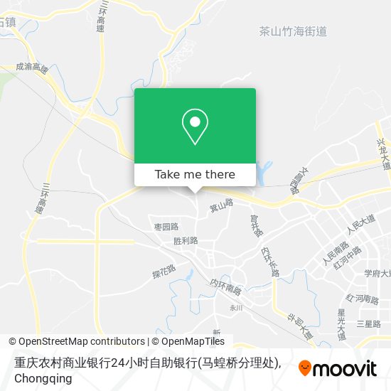 重庆农村商业银行24小时自助银行(马蝗桥分理处) map
