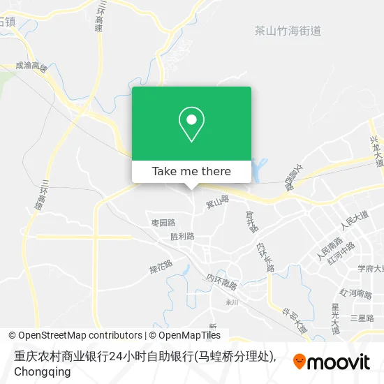 重庆农村商业银行24小时自助银行(马蝗桥分理处) map