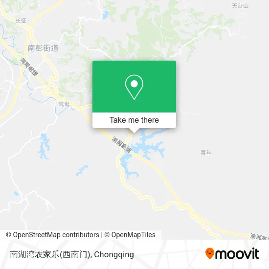 南湖湾农家乐(西南门) map