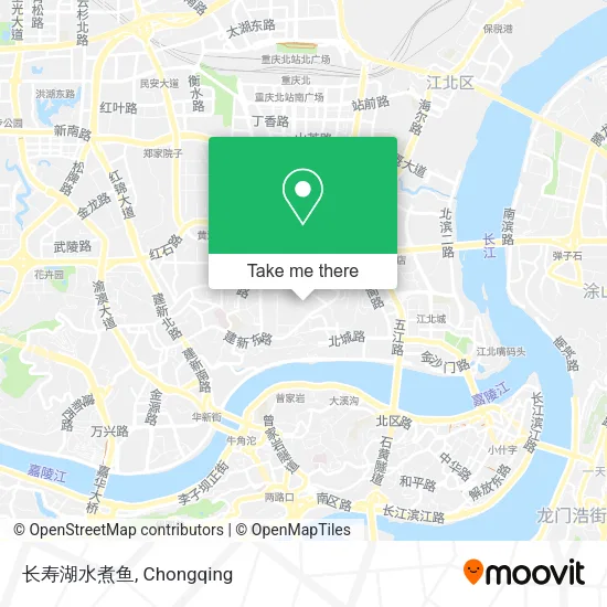 长寿湖水煮鱼 map