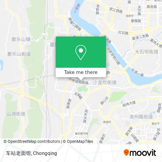 车站老面馆 map